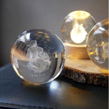 Obrázek LED svítící koule znamení