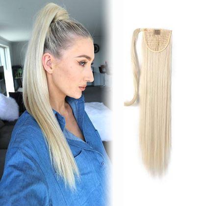 Obrázek z Příčesek do vlasů culík - světlá blond