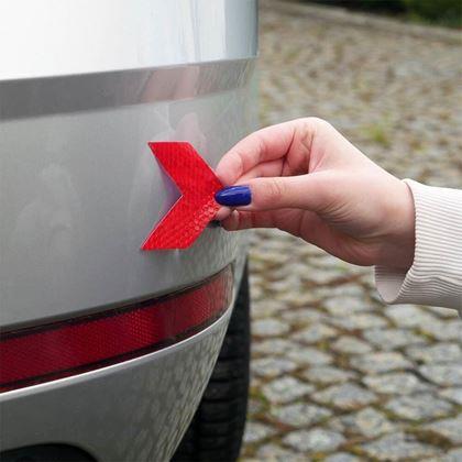 Obrázek z Samolepky na auto - šipky - červené
