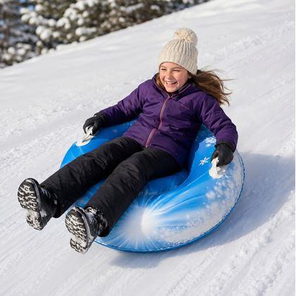 Obrázek z Nafukovací snow tube 80 cm s madly