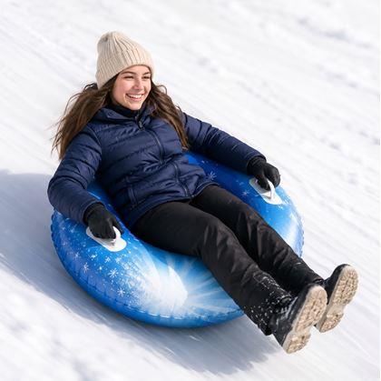 Obrázek z Nafukovací snow tube 80 cm s madly