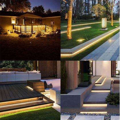 Obrázek z Solární LED páska 3 m - teplá bílá