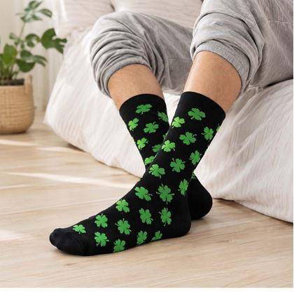 Obrázek z Ponožky se čtyřlístky unisex, univerzální velikost