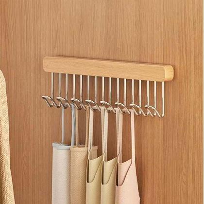Obrázek z Výsuvný věšák do skříně, 8 háčků