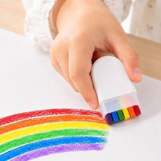 Obrázek z Voskovky v pouzdře pro malování duhy