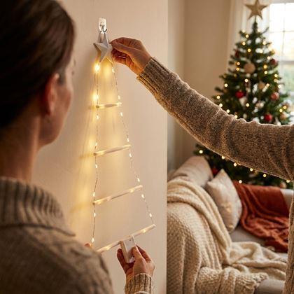 Obrázek z Vánoční LED svítící dekorace - stromeček