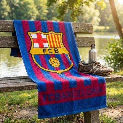 Obrázek Fotbalová osuška - FC Barcelona 