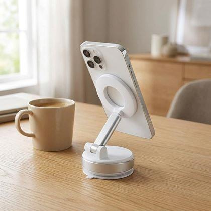 Obrázek z Magnetický držák na mobil s přísavkou