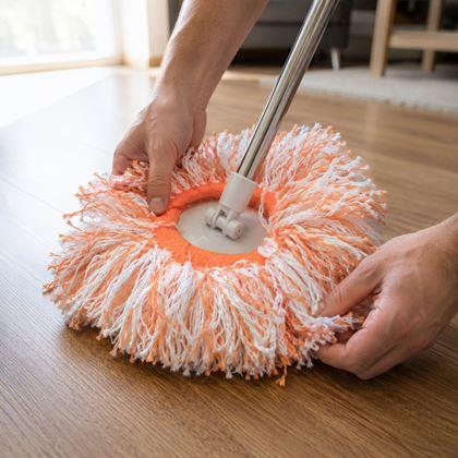 Obrázek z Prachový mop s otočnou hlavicí o 360°