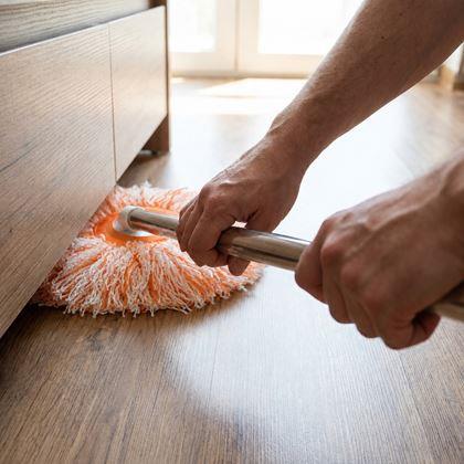 Obrázek z Prachový mop s otočnou hlavicí o 360°